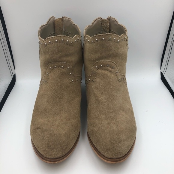 Chinese Laundry Tan Saundry Ankle Booties Sz 7 - Picture 3 of 10